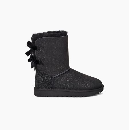 UGG Bailey Bow II Twinkle - Boots Dame - Svart (NO-Z132)